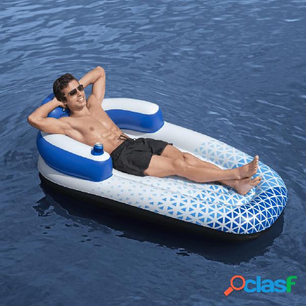 Bestway Tumbona flotante Hydro Force azul 183x97 cm