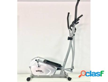 Bicicleta Elíptica VITAL GYM H-7 (Blanco - 60x127x148 cm)