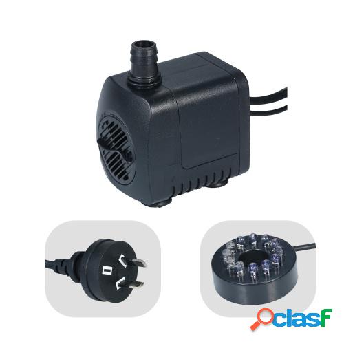 Bomba sumergible de luz LED 800L / H Tanque de acuario ultra