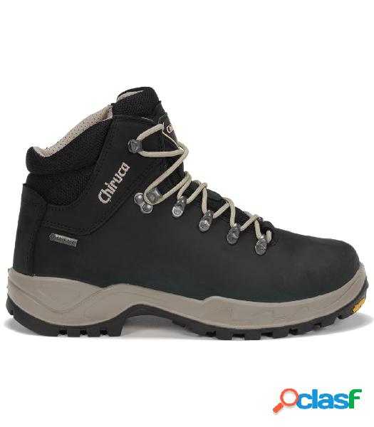 Botas Chiruca Cares 33 Gtx Hombre Negro Beige 44