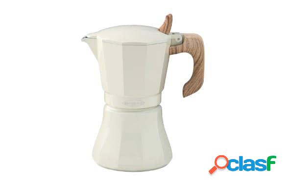 Cafetera Petra Oroley de color crema para 12 tazas.