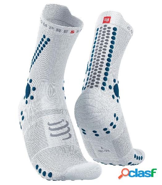 Calcetines Compressport Pro Racing Socks v4.0 Trail White