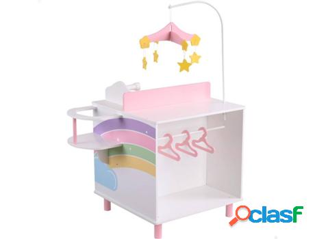 Cambiador TEAMSON KIDS de madera para muñecos