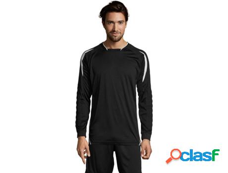 Camiseta SOLS Azteca Negro / Blanco (M)