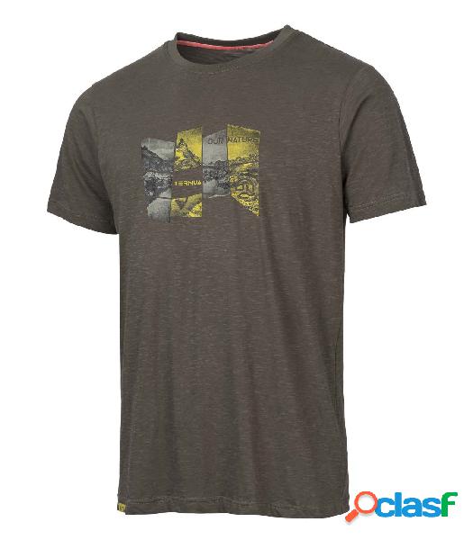 Camiseta Ternua Vorug Hombre Deep Forest M