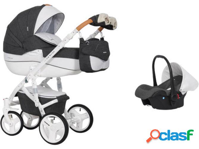 Carrito de Bebé Individual RIKO Brano Luxe + Carlo Isofix