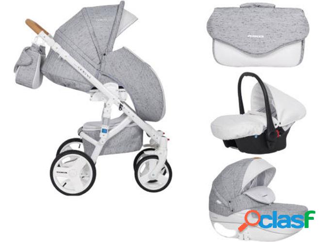 Carrito de Bebé Individual RIKO Brano Luxe + Carlo Isofix