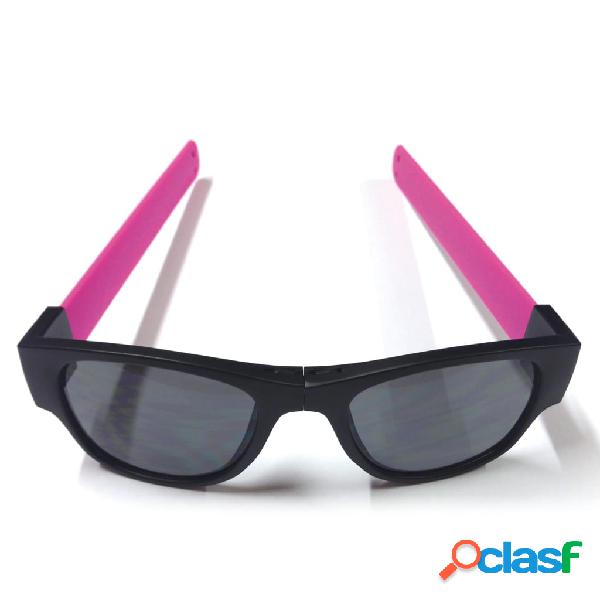 Clix Gafas de sol plegables rosas CLI002