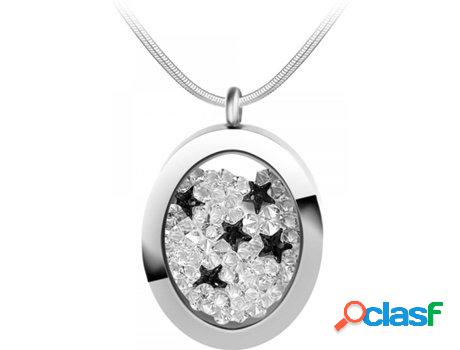 Collar SC_CRYSTAL Cristales (Acero - 41cm)