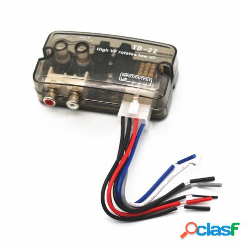 Convertidor de Audio para coche de 12V con función de