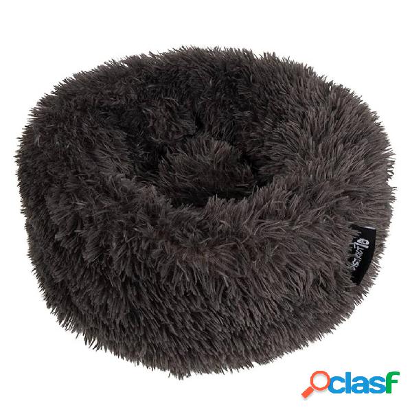 DISTRICT70 Cama para mascotas FUZZ gris oscuro S