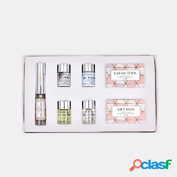DIY Kits de elevación de pestañas con varillas Pegamento