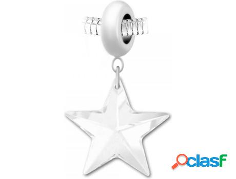 Dije SC_CRYSTAL Cristales (Acero - Blanco - 31 mm x 18 mm)