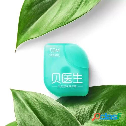 Dr.BEI Hilo dental Extra Comfort Mint Hilo dental para el