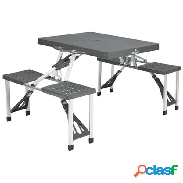 Easy Camp Mesa de picnic con asientos Toulouse