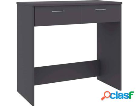 Escritorio VIDAXL 801357 Gris (80x40x75cm - Madera