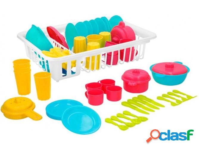 Escurridor de Juguete COLORBABY My Home Colors - 35 piezas