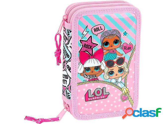 Estuche Doble LOL SURPRISE Doble (12.5x19.5x4cm)