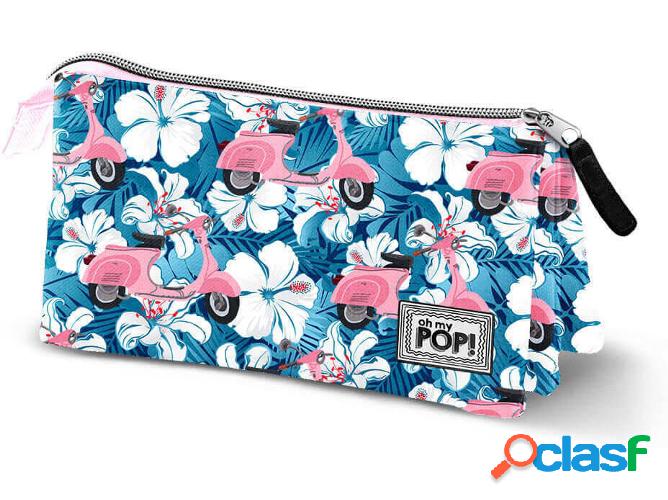 Estuche Triple OH MY POP! Scooter (22x10x5cm)