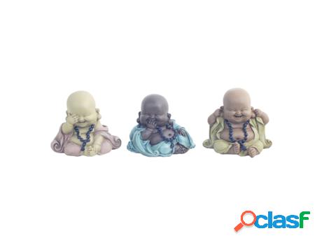 Figuras De Buda Riendo Incluye 3 Unidades Figuras Budas
