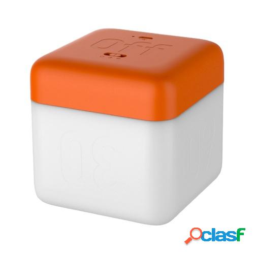 Flip Nightlight Timer Lámpara de noche recargable en forma