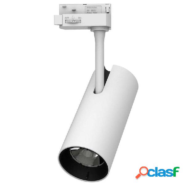 Foco carril trifásico 33w led prolux rail tridonic blanco