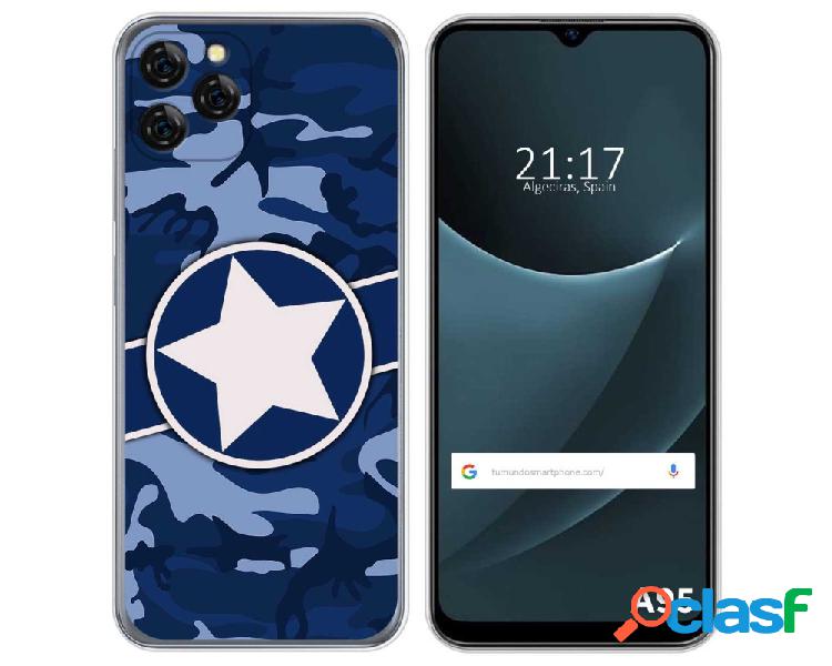 Funda para Blackview A95 TUMUNDOSMARTPHONE Dibujos Camuflaje
