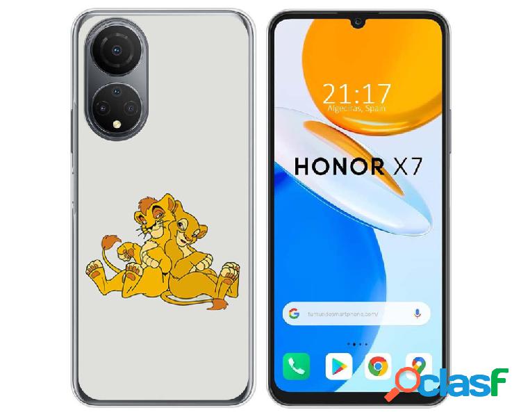 Funda para Huawei Honor X7 TUMUNDOSMARTPHONE Dibujos Leónes