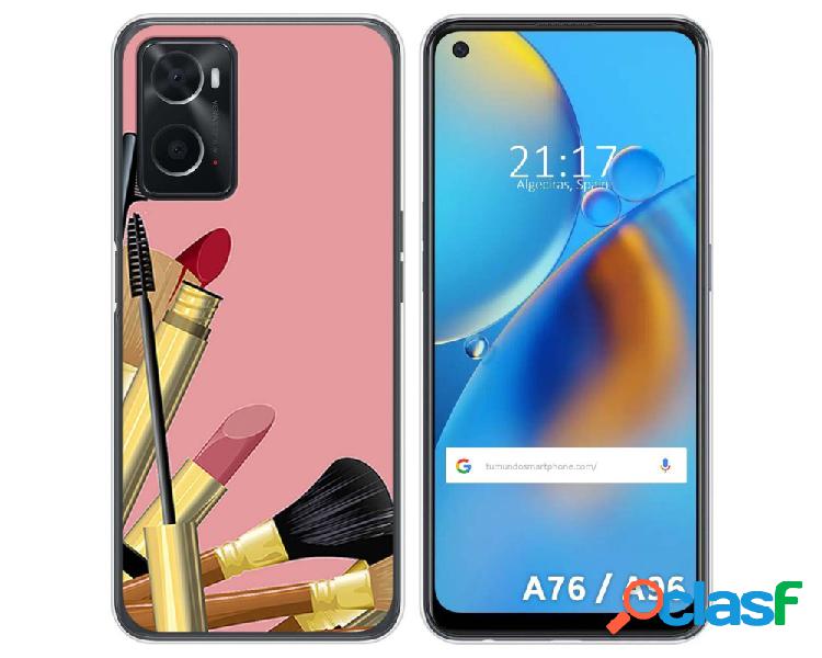Funda para Oppo A76 / A96 TUMUNDOSMARTPHONE Dibujos Brochas