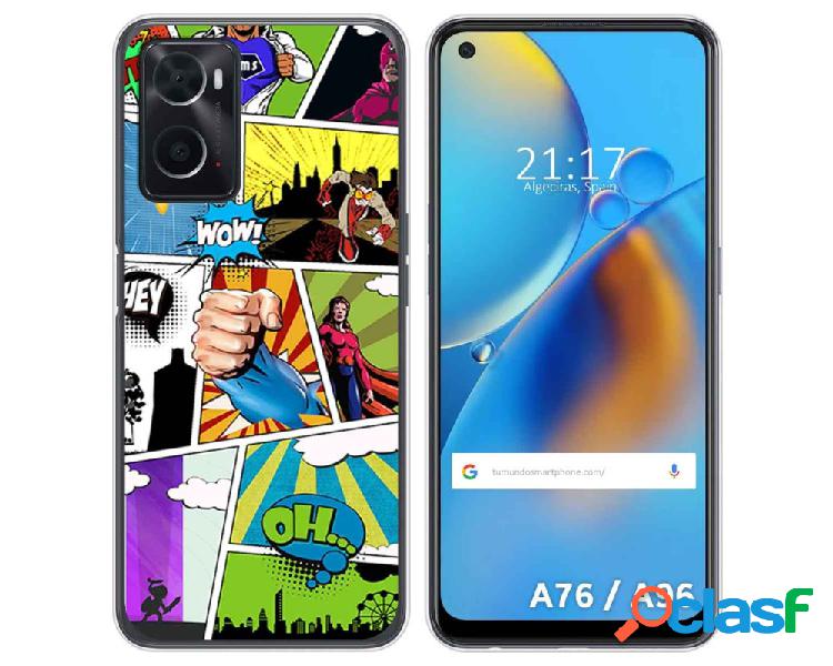 Funda para Oppo A76 / A96 TUMUNDOSMARTPHONE Dibujos Comic