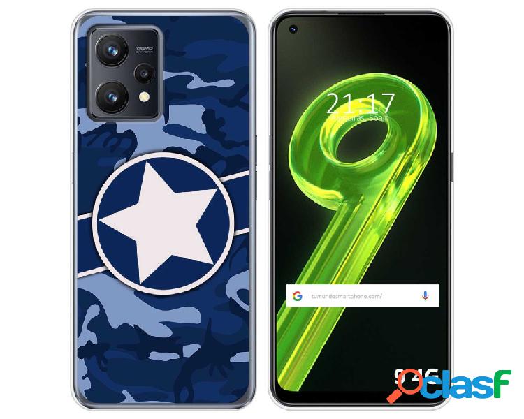 Funda para Realme 9 4G TUMUNDOSMARTPHONE Dibujos Camuflaje