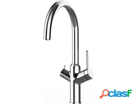 Grifo de cocina VIZIO 4 Vias Tubo Giratória 360° Cromado