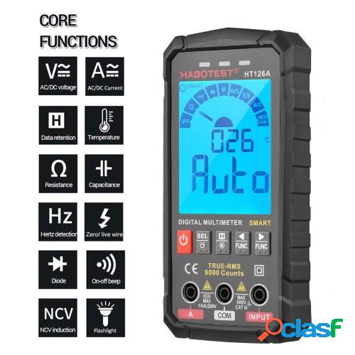 HABOTEST HT126A Multímetro digital inteligente 6000 cuentas