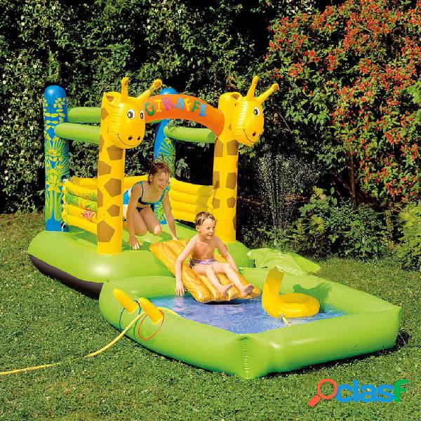 Happy People Castillo hinchable y piscina de juegos y