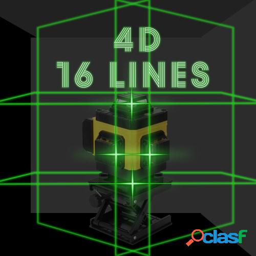 Herramienta multifuncional de nivel láser de 16 líneas