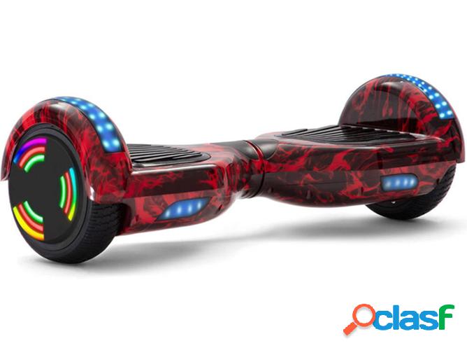 Hoverboard E-RIDES WF11 Rojo (Altavoz Bluetooth|Autonomía: