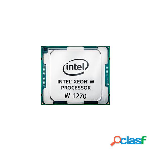 Intel xeon w-1270 3.4ghz. socket 1200. tray