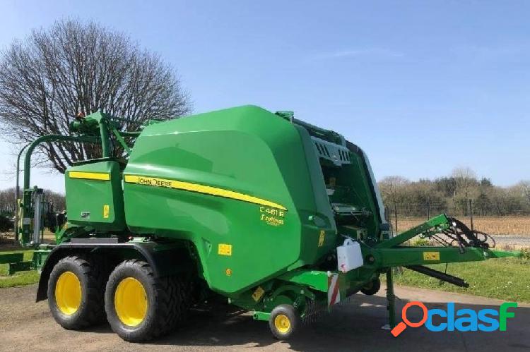 John deere presse enrubanneuse à chambre variable