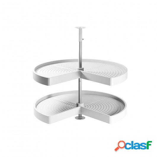 Juego bandejas giratorias mueble de cocina, 270º, módulo