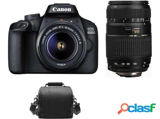 Kit Cámara Réflex CANON EOS 4000D EF-S 18-55MM F3.5-5.6