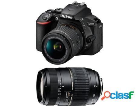 Kit Cámara Réflex NIKON D5600 + AF-P 18-55mm F3.5-5.6G VR