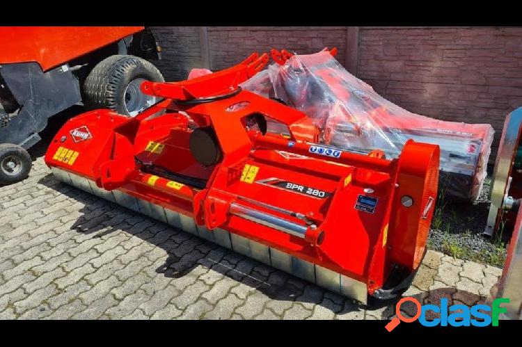 Kuhn bpr 280 front- + heckmulcher