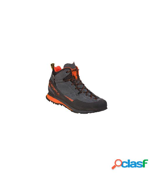 La Sportiva Boulder X Mid Gris-Rosa Hombre 44