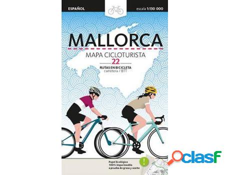 Libro Mapa Cicloturista Mallorca de Joan Esteve (Español)