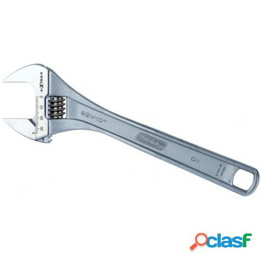 Llave Ajustable Moleta Central 12" Cromada