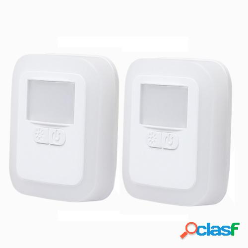 Lámpara de noche de pared con movimiento enchufable de luz