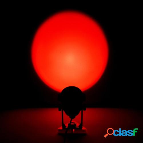 Lámpara de proyección de puesta de sol Proyector de luz de