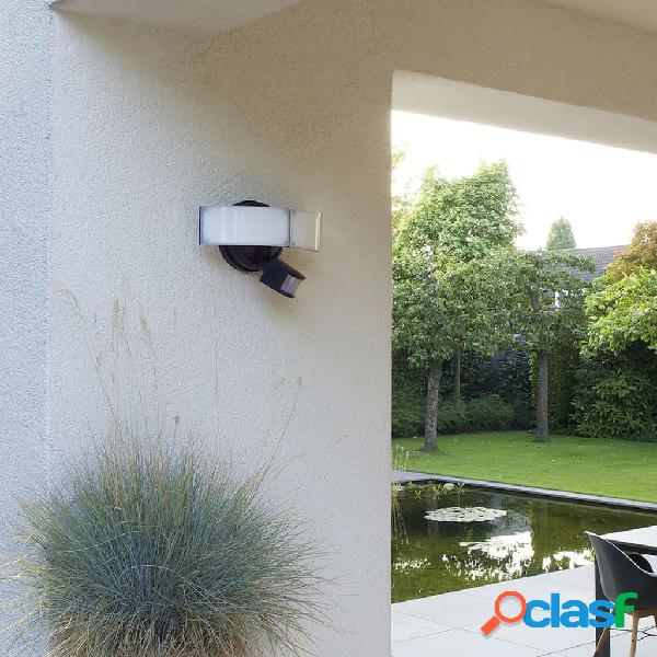 Luxform Aplique LED de seguridad jardín a pilas Manaus