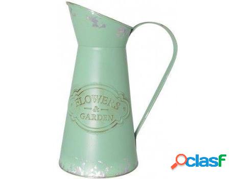 Macetero HOGAR Y MÁS Deco Vintage Flower (metal)