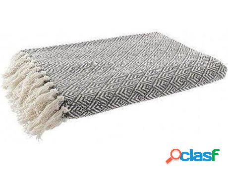 Mantas HOGAR Y MÁS Plaid De Algodón Flecu (130x170x0,5 -